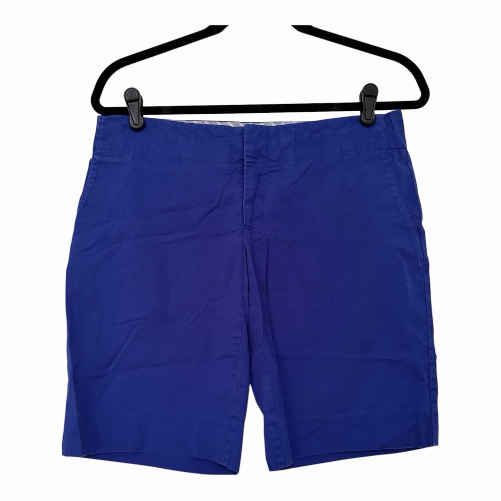 Gap Women's Low-Rise 10" Royal Blue Chino Shorts Size 4